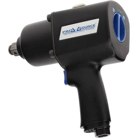 Heavy Duty Pneumatic Impact Wrench Three Quarter Inch Drive twin hammer design with ergonomic handle for automotive repair.