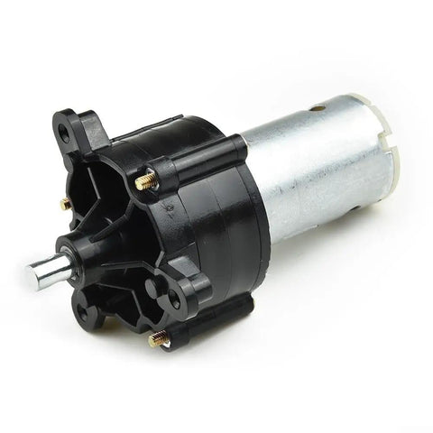 Hand Crank Generator With 6V 12V 24V Output Portable Grab And Go Dynamo Power Supply, close-up of black and silver gear drive