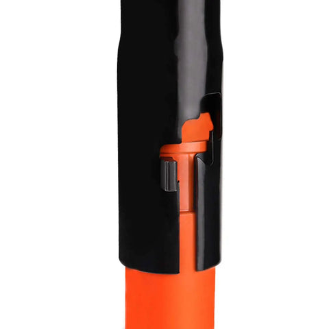 Close-up of quick change lever lock on 19 Needle Scaler for Surface Prep, Standard Duty Pneumatic Tool With 5000 BPM