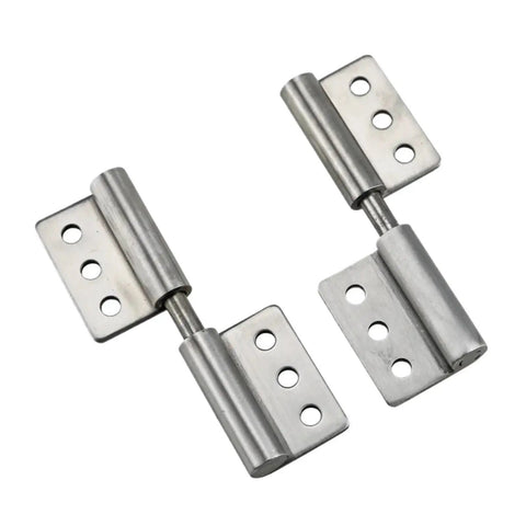 Heavy Duty Stainless Steel Detachable Flag Hinges For Doors featuring smooth silent swing, shown in close-up angle.