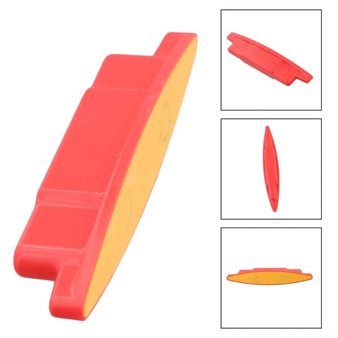Magnetic Stud Finder for Drywall: Quick Metal & Wood Stud Detector - Wall Scanner for Screws Nails(C) in red and yellow, showing various angles.