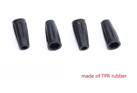 Rubber covers in Hydraulic Disc Brake Service Kit With Sleeve Nuts, Brass Olives, Barbed Fittings Compatible With Shimano BH59 BH90