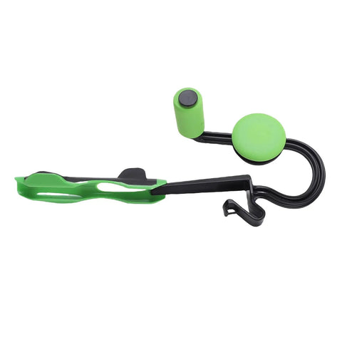 Golf Swing Trainer With Instant Tactile Feedback And Swing Analyzer For Beginners, Correct Hand Position And Grip tool in green and black