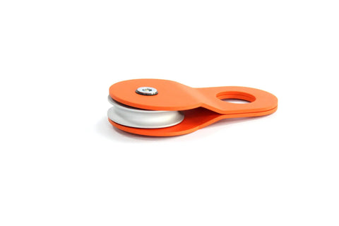 10 Ton Aluminum Wheel Snatch Block For Offroad Recovery 22,000 LBS Capacity Durable Pulley Block In Orange Beefed Up Wheel Block With High Strength Aluminum Winch Accessory For Safer Towing And Rigging, orange aluminum pulley