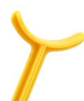Close-up of yellow Durable ABS Pro Gear part of Two Pack Golf Swing Trainer And Alignment Aid For Wrist Control And Posture Correction