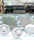 5/8 Inch Roller Ball Transfer Bearings 8 Pcs Nylon and Carbon Steel Round Ball Units in conveyor system