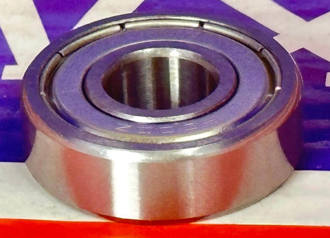 Close-up of 100-Pack 6000ZZ Ball Bearings C3 ABEC-3 Low Noise for electric motors, chrome steel construction, shielded design.