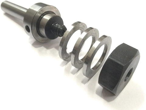 Built Sweet Slitting Saw Arbor And Milling Lathe Tool Holder With Straight Shank 10 Millimeter Shaft parts with metal washers and nut