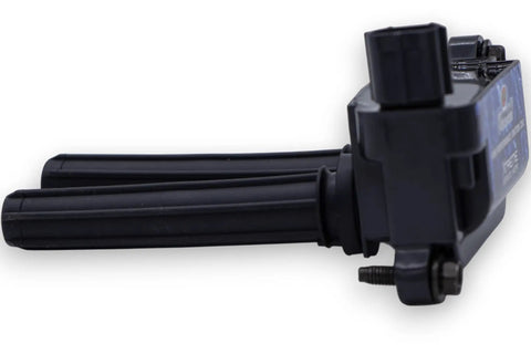 Grade A Coil On Plug Connector Kit for Race and Street Builds, durable silicone material, side view showcasing connectors.