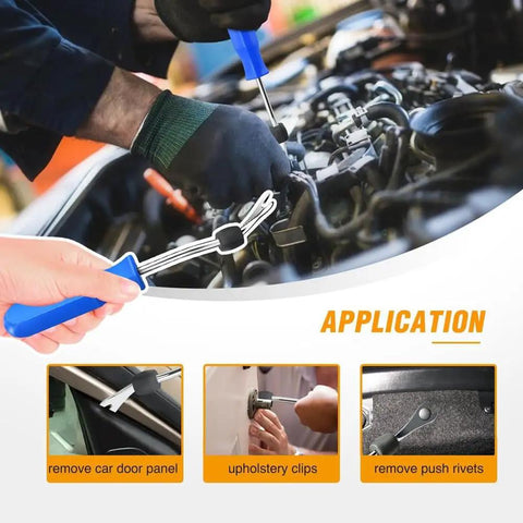 Chevrolet Traverse Bumper Clip Kit 1295Pcs Fastener Removal Tool Set With Storage Box For 2024 2025 2026 Panels And Upholstery Clips Durable Plastic And Metal Construction applied to engine and trim clips