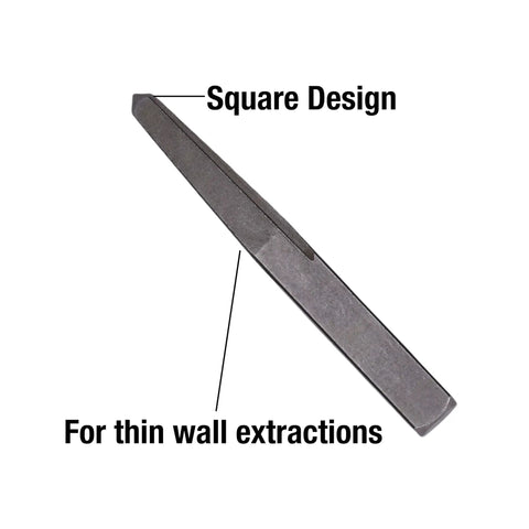 Heavy Duty Square Screw Extractor Set For Pulling Broken Bolts Slick Zero Sweat Design Workhorse Fastener Remover Tool Kit With Five Precision Pieces Anywhere You Need It - steel square extractor for thin wall extractions