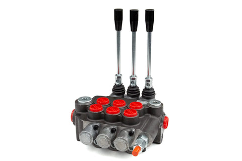 G Series P80 hydraulic valve 3-spool directional control