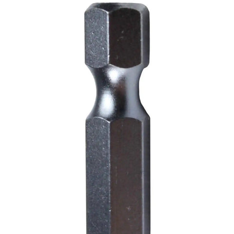 Close-up of T10 Torx Star Driver Bit Set 2 Inch Quick Change Shank Color Coded 5 Pack For Screws And Fasteners Requiring T10 Bits