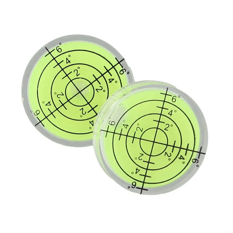 Horizontal for spirit Level 32x7mm High Translucent Horizontal with green liquid and black lines for precise measurements.