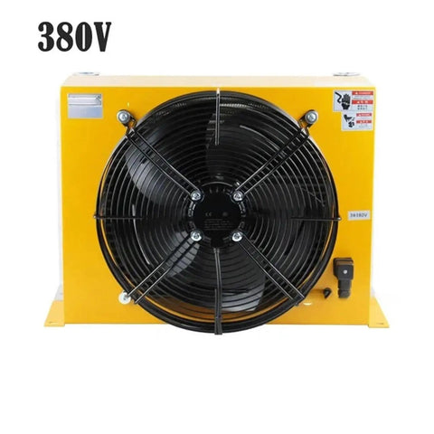 Efficient Hydraulic Air Cooler For Oil Circulation And System Cooling Air Cooled Heat Exchanger Radiator AH1417 AC380V
