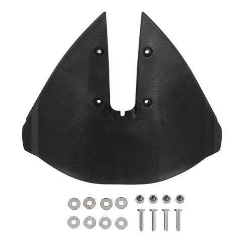 Hydrofoil Stabilizer For Outboard Engines And Boats, Pro Grade Fin, Durable ABS Construction with bolts and washers included.
