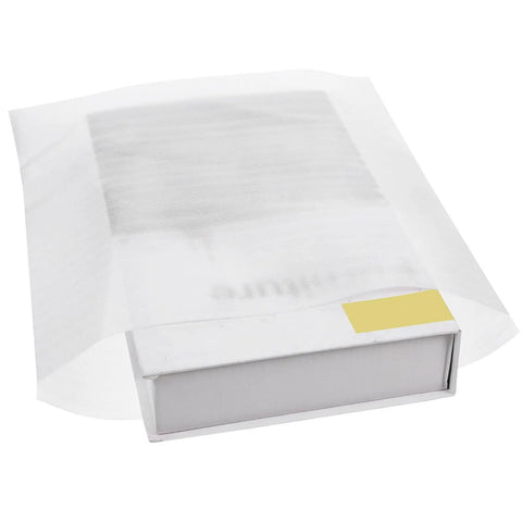 Epe Foam Wrap Cushion Packaging Material Pressure-Resistant White Foam Sheets draped over a book for protection.