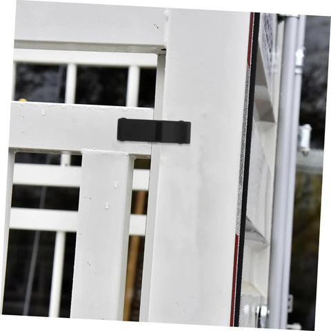 Two Piece Flexible Draw Latch for Boat Compartments and Automotive Storage Cabinets Replacement Lock on white toolbox