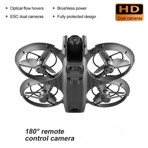 Phone Free FPV RC Drone With Built In Display Screen Remote Controller For Instant Live Video No App Needed No Phone Sync