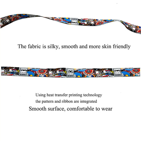 Colorful smooth Adjustable Anti Drop Lanyard Neck Strap For FPV Transmitters And Drone Controllers Soft Polyester