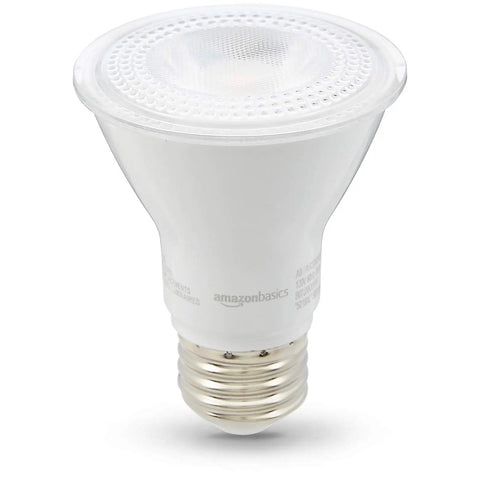 PAR20 LED Light Bulb MR16 With GU5 3 Base Bright Daylight White 5000K 7W 50W Equivalent Dimmable 10,000 Hour Lifetime 2 Pack