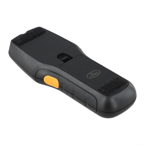 3-in-1 Wall Scanner for stud Metal Wire Detector ABS side view with textured grip and detection button for easy handling.