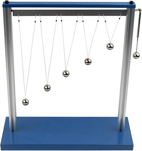 Pendulum Resonance Demonstrator for Forced Vibration Experiments Ball Type Physics Lab Gear with adjustable mount and five balls