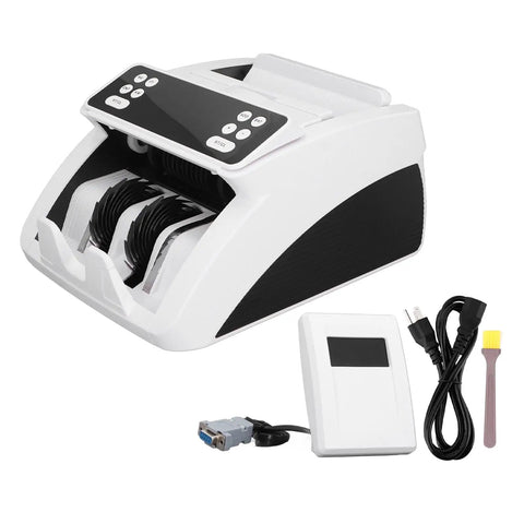 Ultra Fast Money Counter Time Saver For Mixed Denominations And Multi Currency Value Counting with accessories