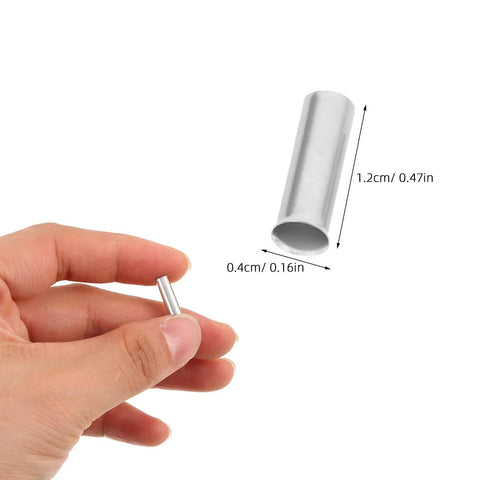 Top Shelf 600pcs Wire Ends Ferrules Kit With Tinned Copper Crimp Connectors For Non Insulated Electrical Cable Pin Cord Terminals And Wiring Hacks, 1.2cm ferrule