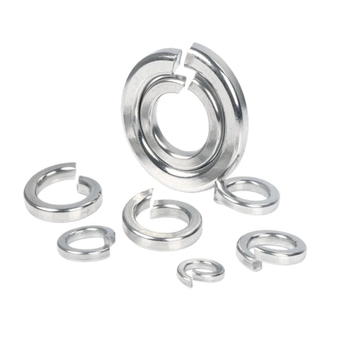 M12 stainless steel lock washers in 304 stainless steel for industrial use