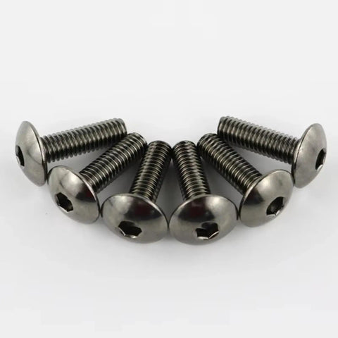 Full Fairing Bolts Kit For Popular Sportbike Models 748 916 996 998 Nut And Bolt Set With Washers Clips And Screws Heavy Duty Bike Repair Gear For DIY Restoration And Upgrades, titanium bolts
