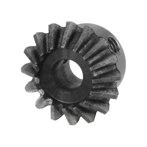 Close-up of 2 Pack Beefy Bevel Gear Set 1 To 1 Ratio 16 Teeth 6mm Shaft Hole 1.5 Module Tapered Bevel Pinion Gear For 90 Degree Steering