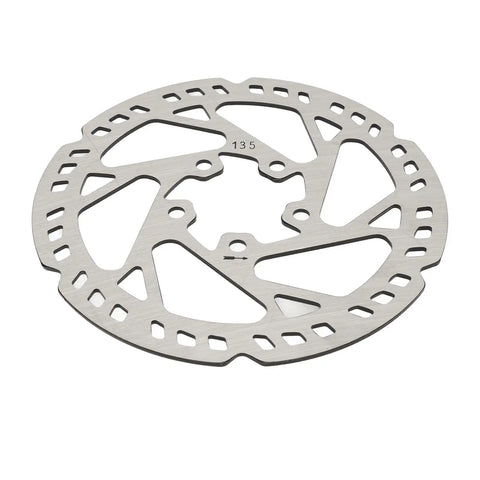 135mm Electric Scooter Brake Disc Replacement Stainless Steel Rotor Enhanced Heat Dissipation Smoother Braking Easy Install