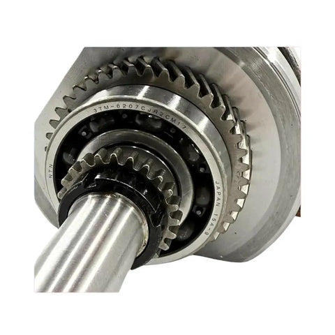 High Performance Crankshaft And Bearing Assembly With Reinforced Oil Seals For Kazuma Stels Xinyang 500 CC Atv Quad close-up of gears and bearings