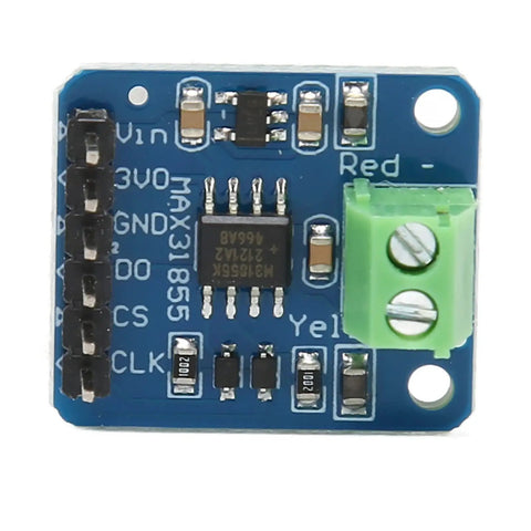 Type K Thermocouple Module With MAX31855 Chip, Direct Digital Temperature Output Over SPI, Crazy Wide Range From -200 C To 1350 C