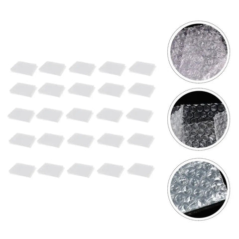 200 Pack Padded Bubble Mailers 10x15cm Double Sided Bubble Envelopes Shockproof Waterproof Packing Bags for Mailing Cosmetics Jewelry