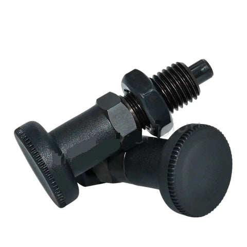 Heavy Duty Stainless Steel 304 Self Locking Knob Plunger With Quick Release Pull Ring And Dead Tight Nut Screw for industrial use.