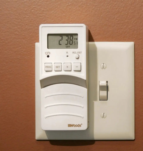 Flip Switch Timer Lets You Turn Any Toggle Into A Programmable Battery Operated Timer For Home Lighting, Easy Setup