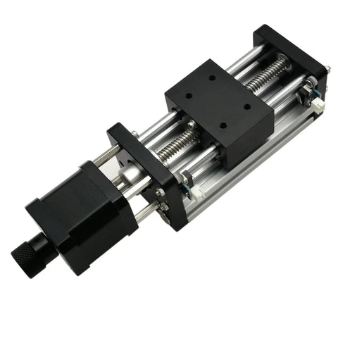 CNC Z Axis Aluminum Sliding Table With Nema 17 Stepper Motor And Limit Switch Dope Upgrade For Your Carving Machine Copper Anti Backlash Nut T8 Lead Screw 4mm Delivers Smooth Precise Motion