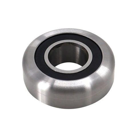 Built Tough Mast Bearing Support Roller Part 0009249534 Size 30x75.6x24 Millimeters heavy-duty steel roller for forklifts.