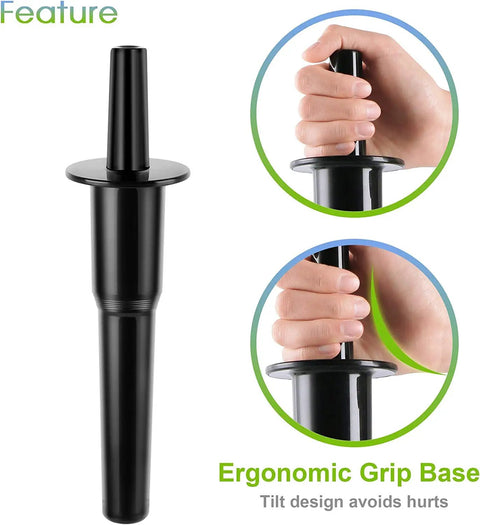 Beefed Up Tamper Tool For Blender Replacement Fits Classic 64oz Containers BPA Free Plastic Ergonomic Grip