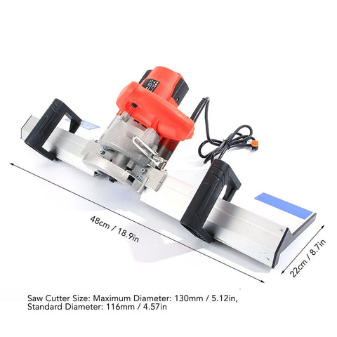 Heavy Duty Electric Tile Bevel And Chamfering Machine Featuring A Beefy 1200W Motor That Slices Clean Angles Without Breaking A Sweat adjustable edge settings and built in water hose.