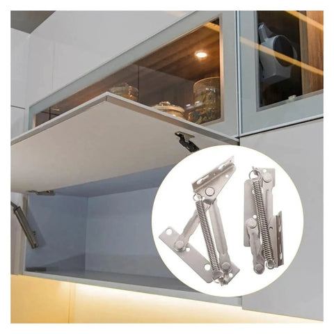 Adjustable Opening Cabinet Bed Lift Up Hinge for Cabinet Doors and Sofa Flaps, Easy Angle Control, heavy duty support in cabinet.