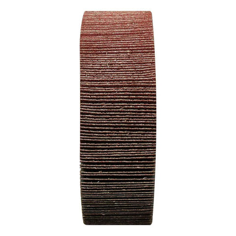 Beast Mode 6 Inch Aluminum Oxide Flap Wheel With 80 Grit for quick rust removal; tough cotton backing shown from the side.