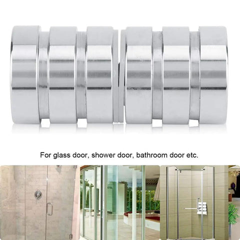 Double Sided Shower Door Knobs 30mm Stainless Steel Bathroom Door Pull Handle For Glass Shower Doors Replacement Parts
