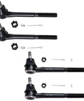 Front 14 Piece Suspension Kit For 2WD Chevy Blazer S10 GMC Jimmy Keeps Your Ride Smooth Replaces Worn Shocks Control Arms Ball Joints And Bushings For 1996-2005 Models. Front tie rod ends with hardware