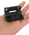 Plastic Folding Door Hinge OATIPHO With 90 Degree Torque Friction Adjustable Cabinet Door Hinge in hand view