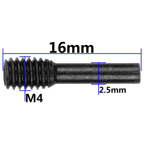 12Pcs Universal Steel M4x16mm Driveshaft Pins Set For 1/10 RC Crawlers, Fits Axial SCX10 90046, Traxxas TRX4, D90, Tamiya CC01, Kyosho, Arrma