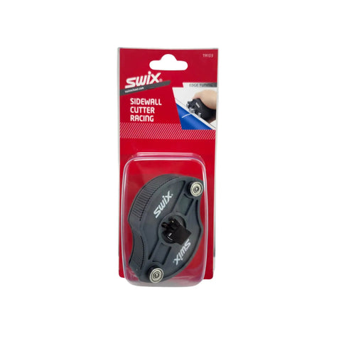 Pro Sidewall Cutter TA103 For Ski And Snowboard Tuning in packaging with Swix branding visible, round and square blade option shown