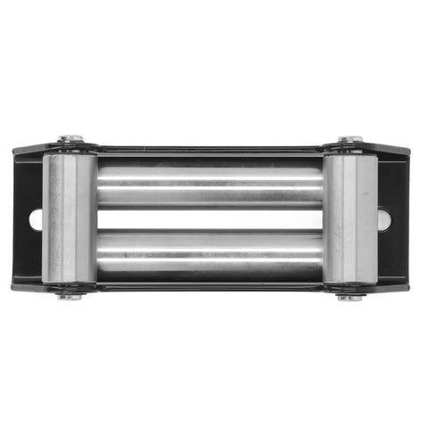 Beefy Winch Roller Fairlead 6000 Lb Heavy Duty Electric Winch Cable Guide With High Strength Steel For Rugged Industrial And Off Road Recovery And Smooth Wire Rope Alignment top view